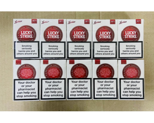 Lucky Strike red (квадратна пачка)